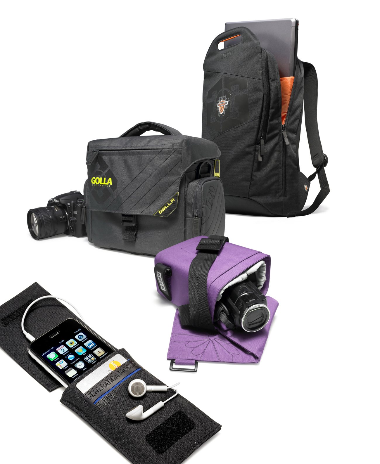 Golla bags, cases and pouches