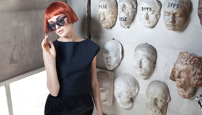 Titanic frames, fashion shoot